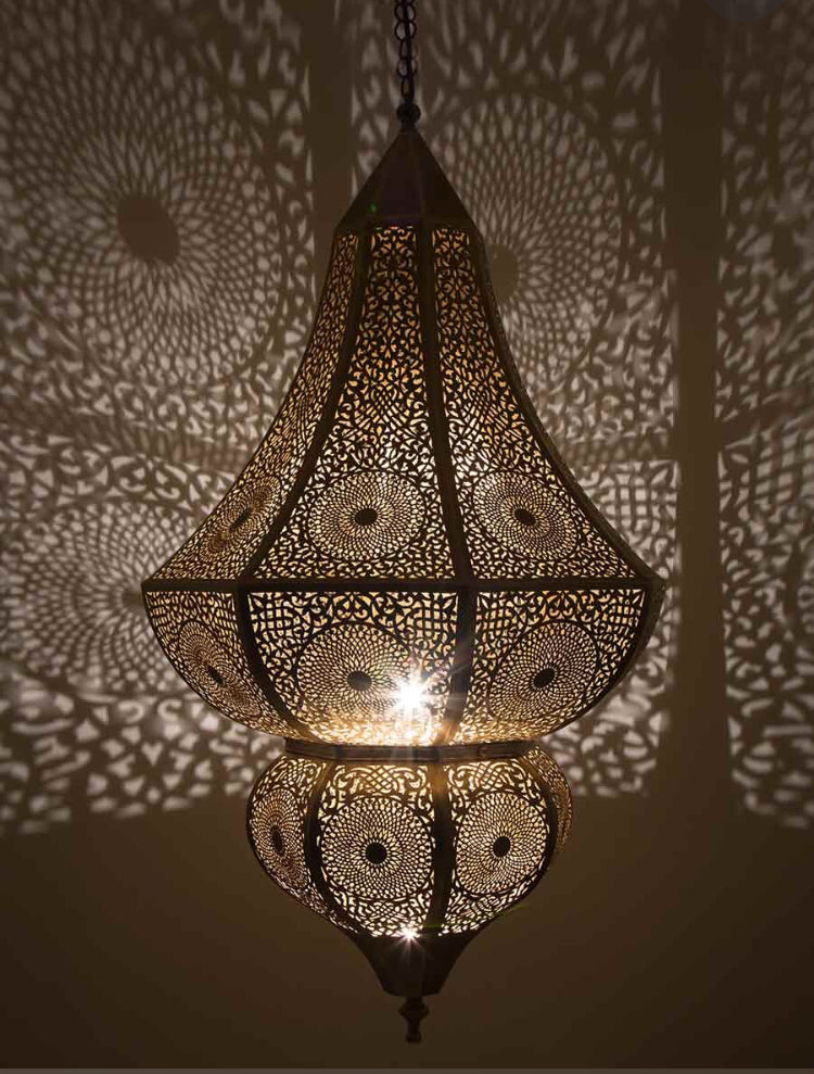 Asni ceiling light- Antique brass